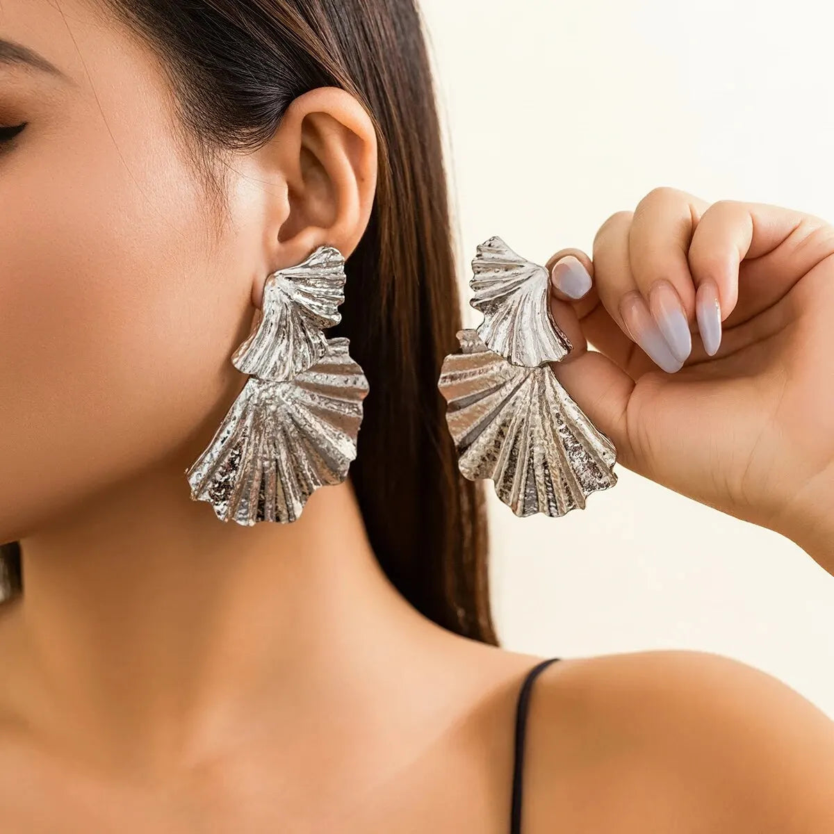 Ginkgo Leaf Earrings