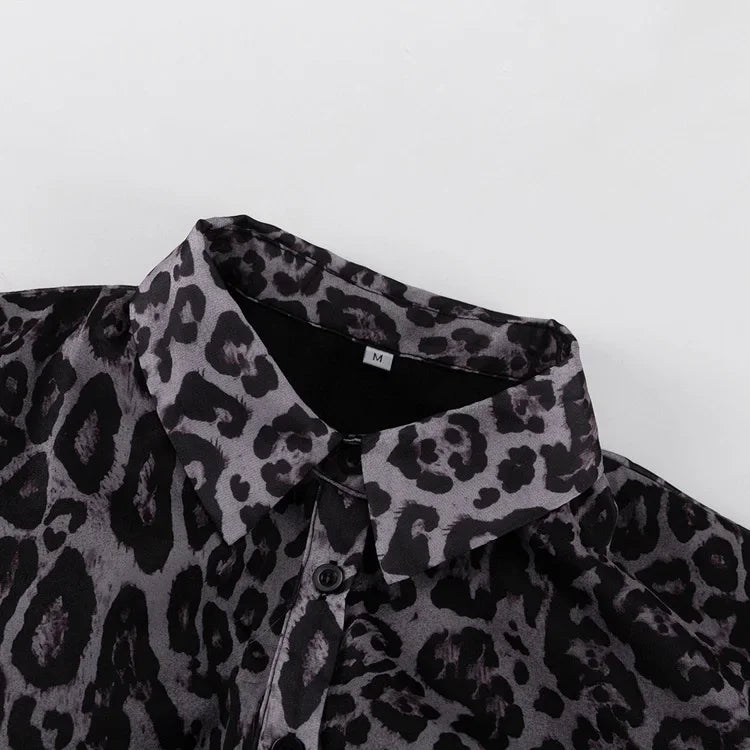 WildElegance Leopard Dress