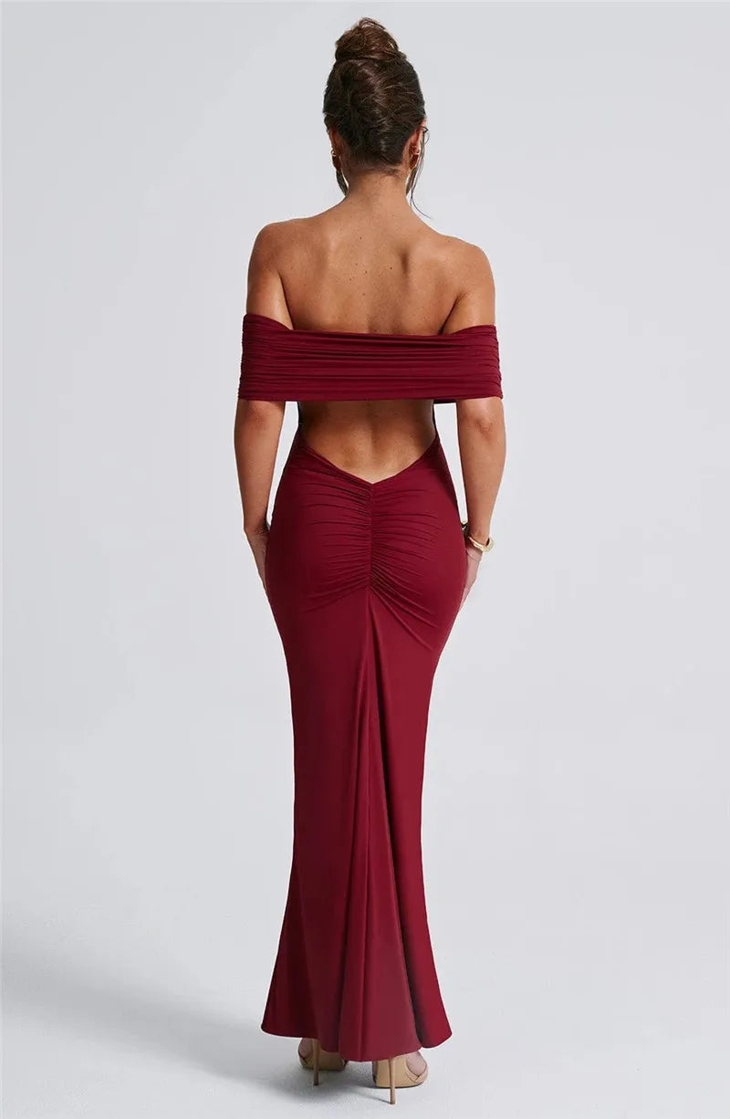 Mozision Backless Dress