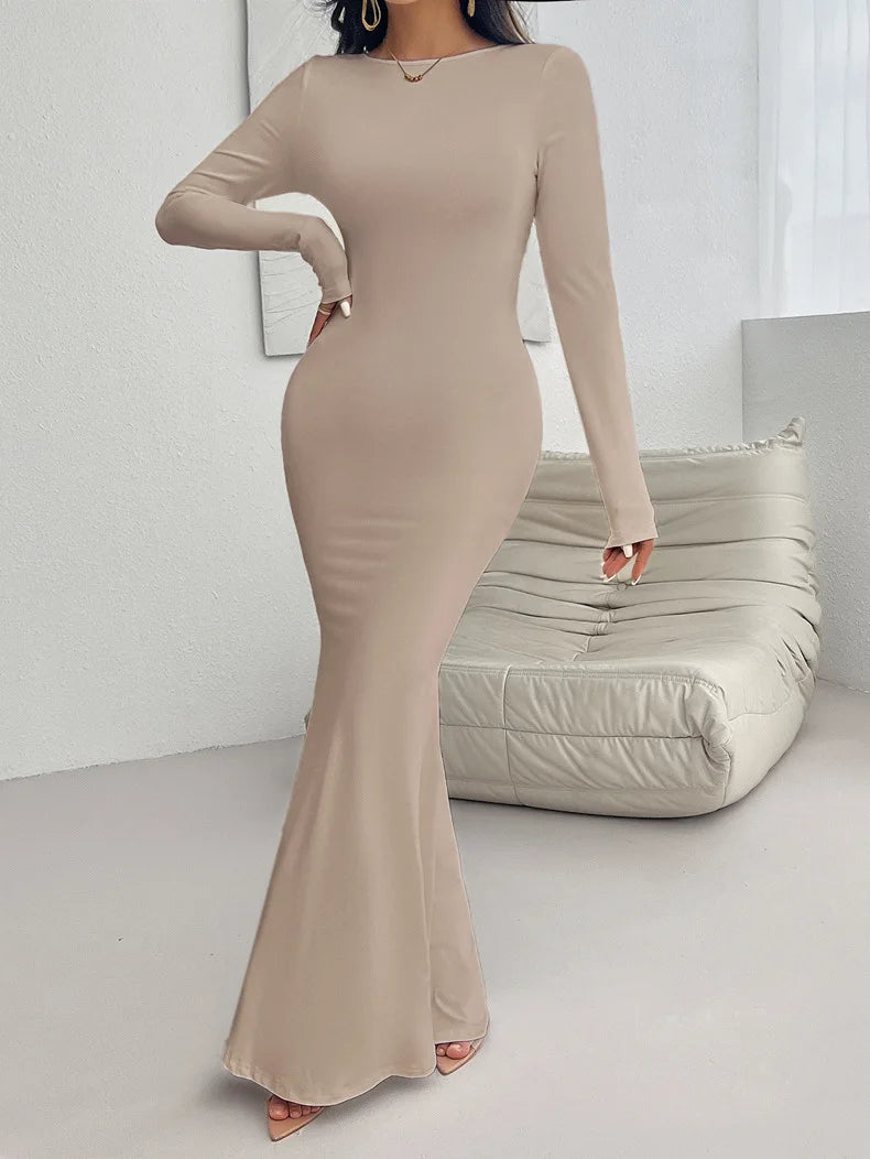 EleganceForm O-Neck Dress