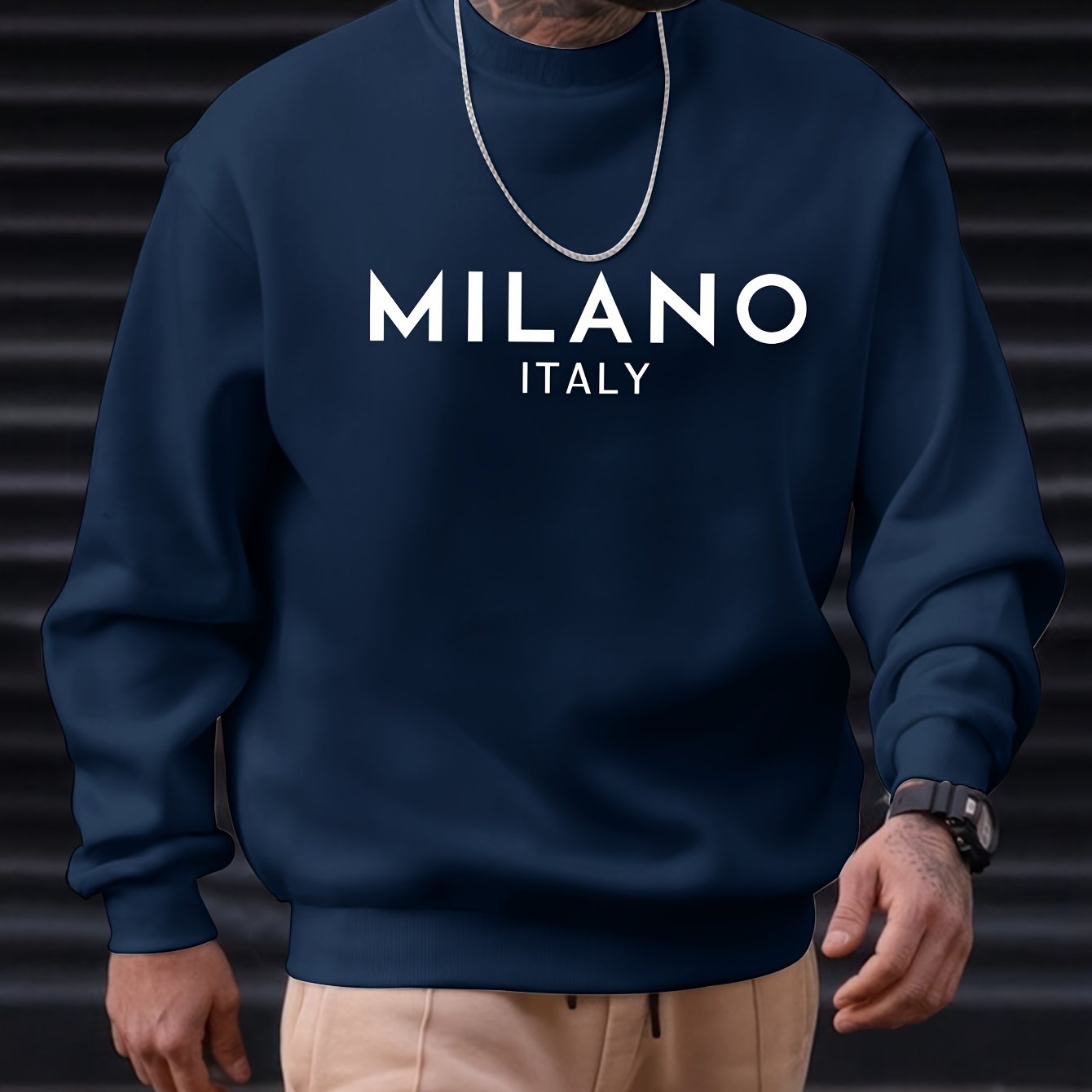 MILANO ITALY Print Sweatshirt