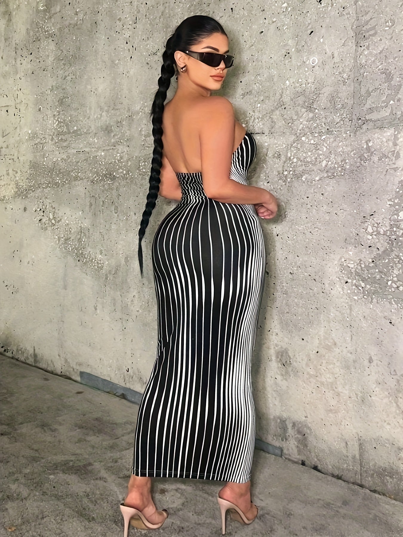 Striped Tube Dress