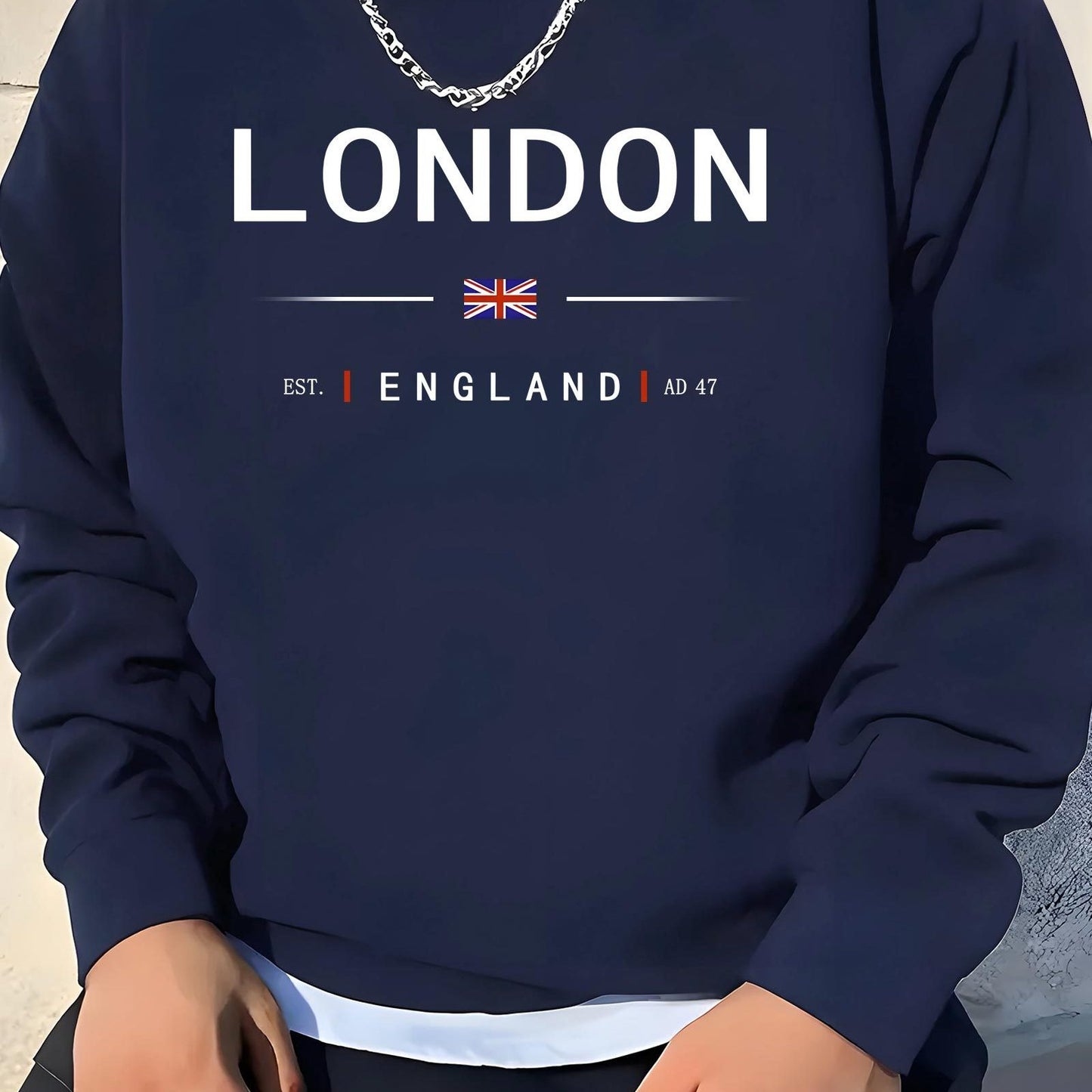 LONDON ENGLAND Print Sweatshirt