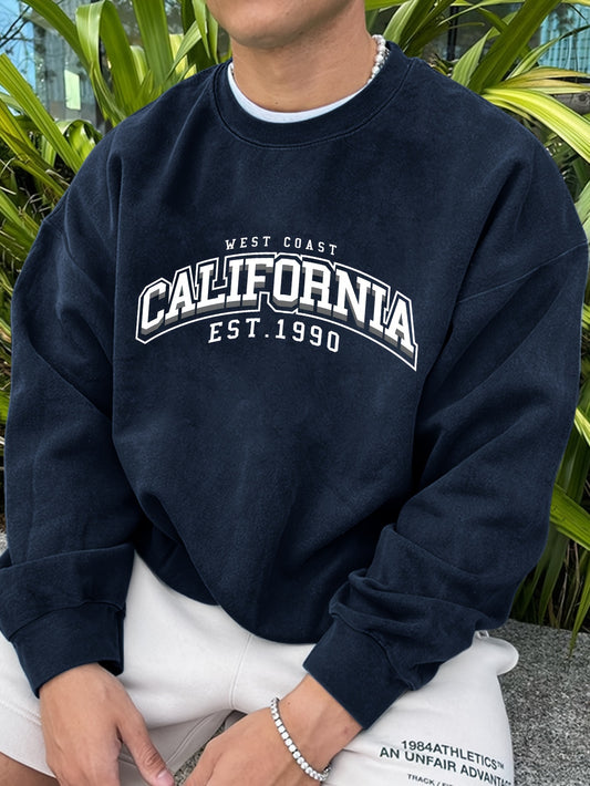 California Est. 1990 Print Sweater