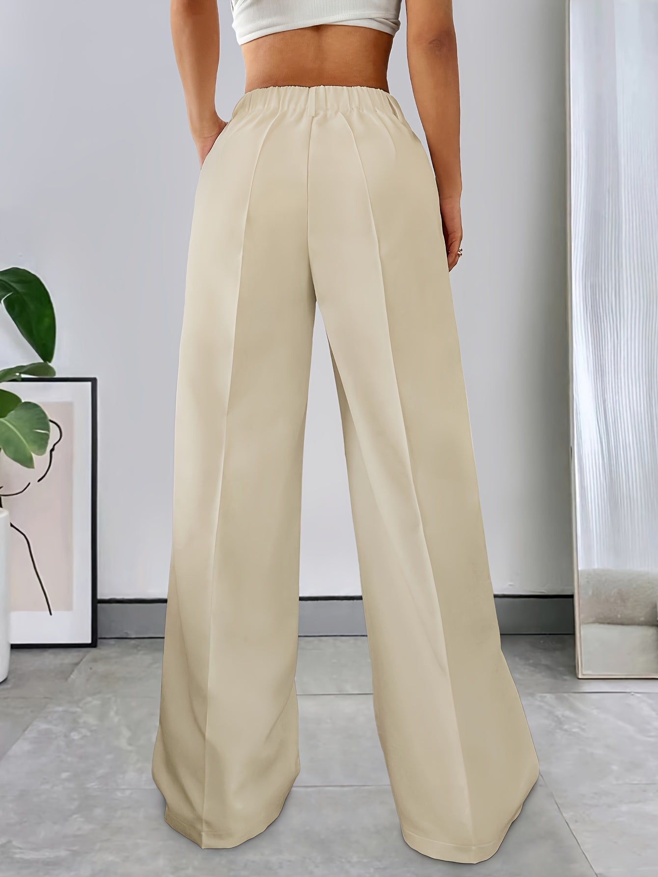 Straight-Leg Pants