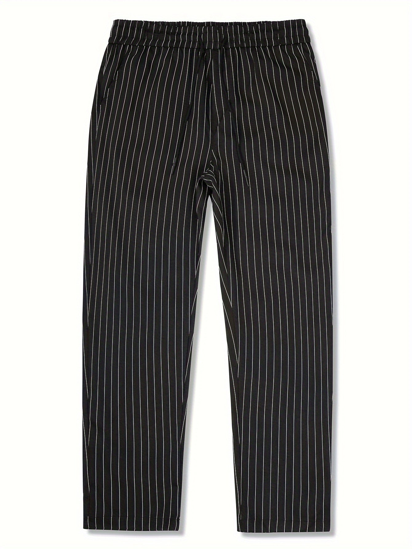 Striped Straight Leg Pants