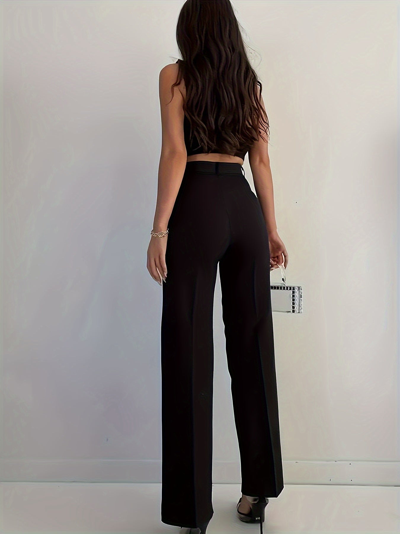 Elegant Straight-Leg Pants