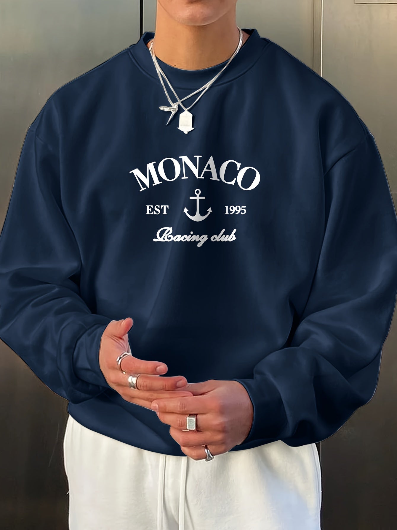 MONACO Print Sweatshirt