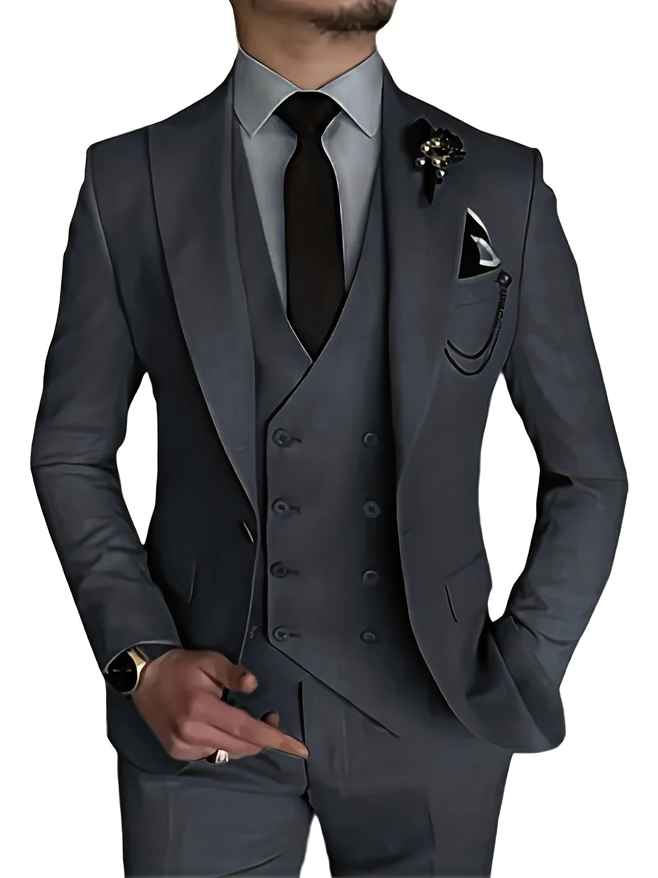 3pcs Men Suit