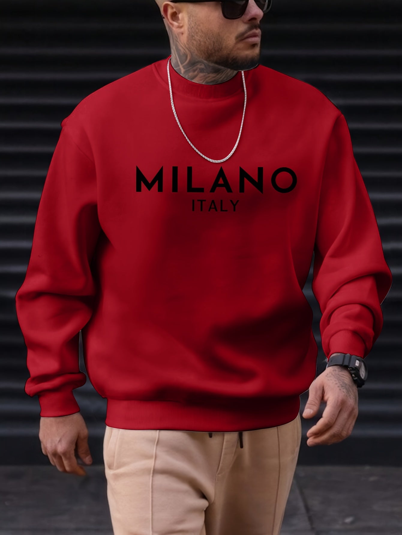 MILANO ITALY Print Sweatshirt