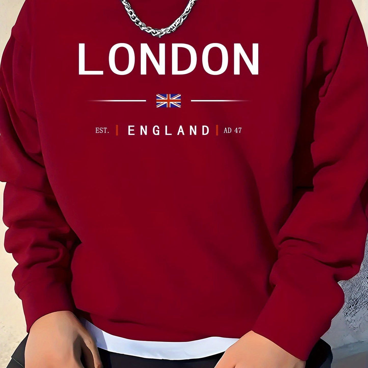 LONDON ENGLAND Print Sweatshirt