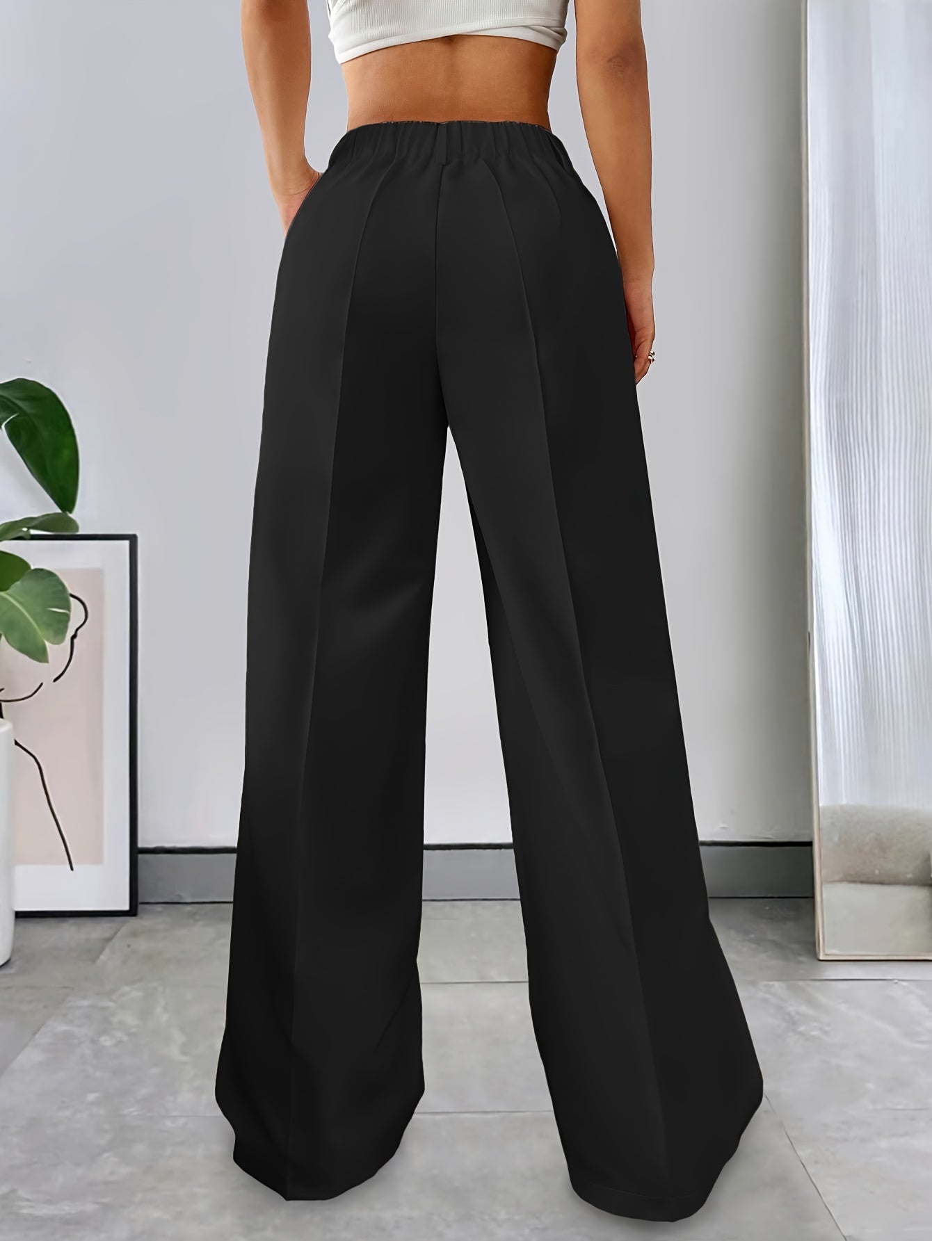 Straight-Leg Pants