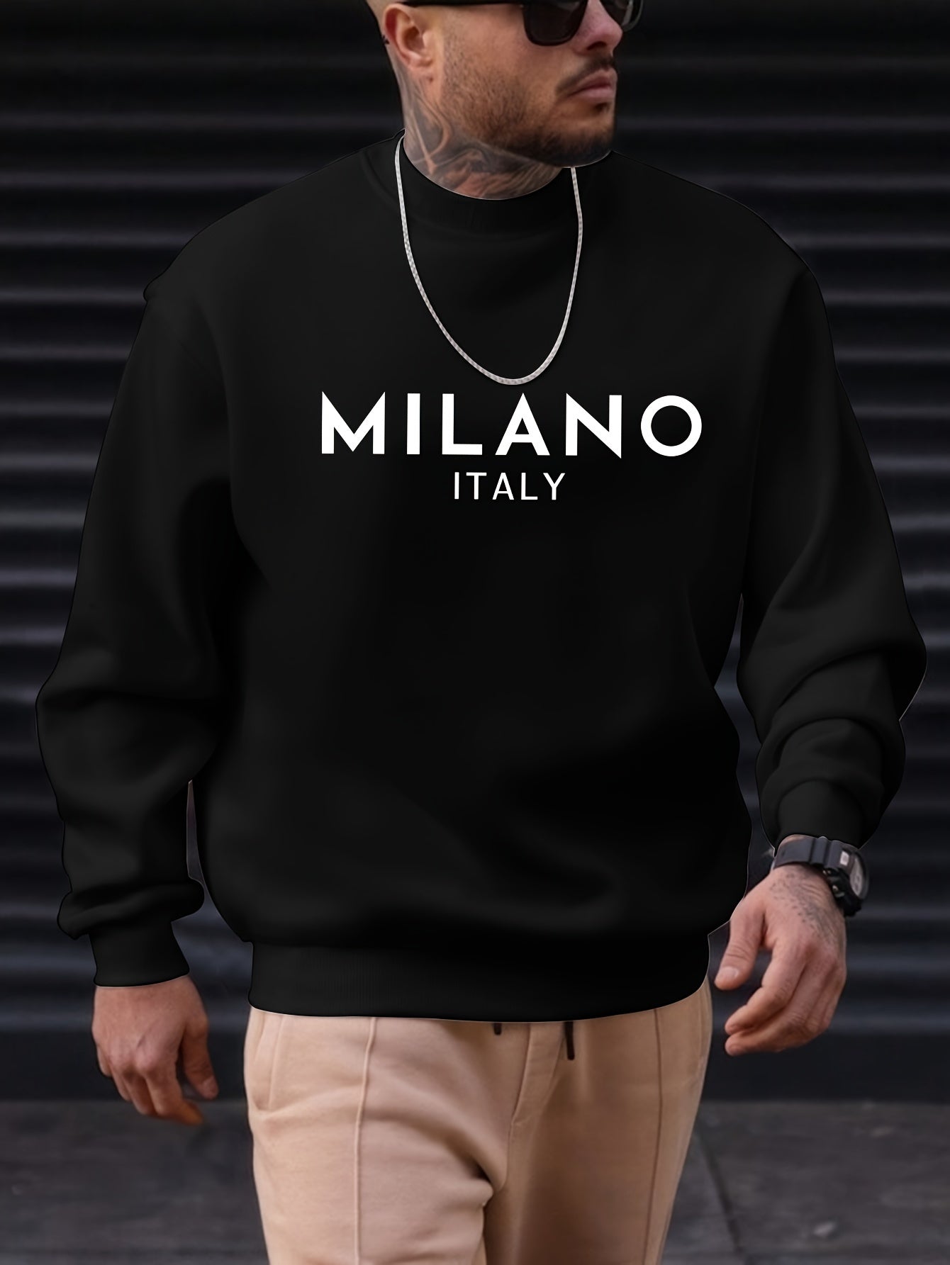 MILANO ITALY Print Sweatshirt