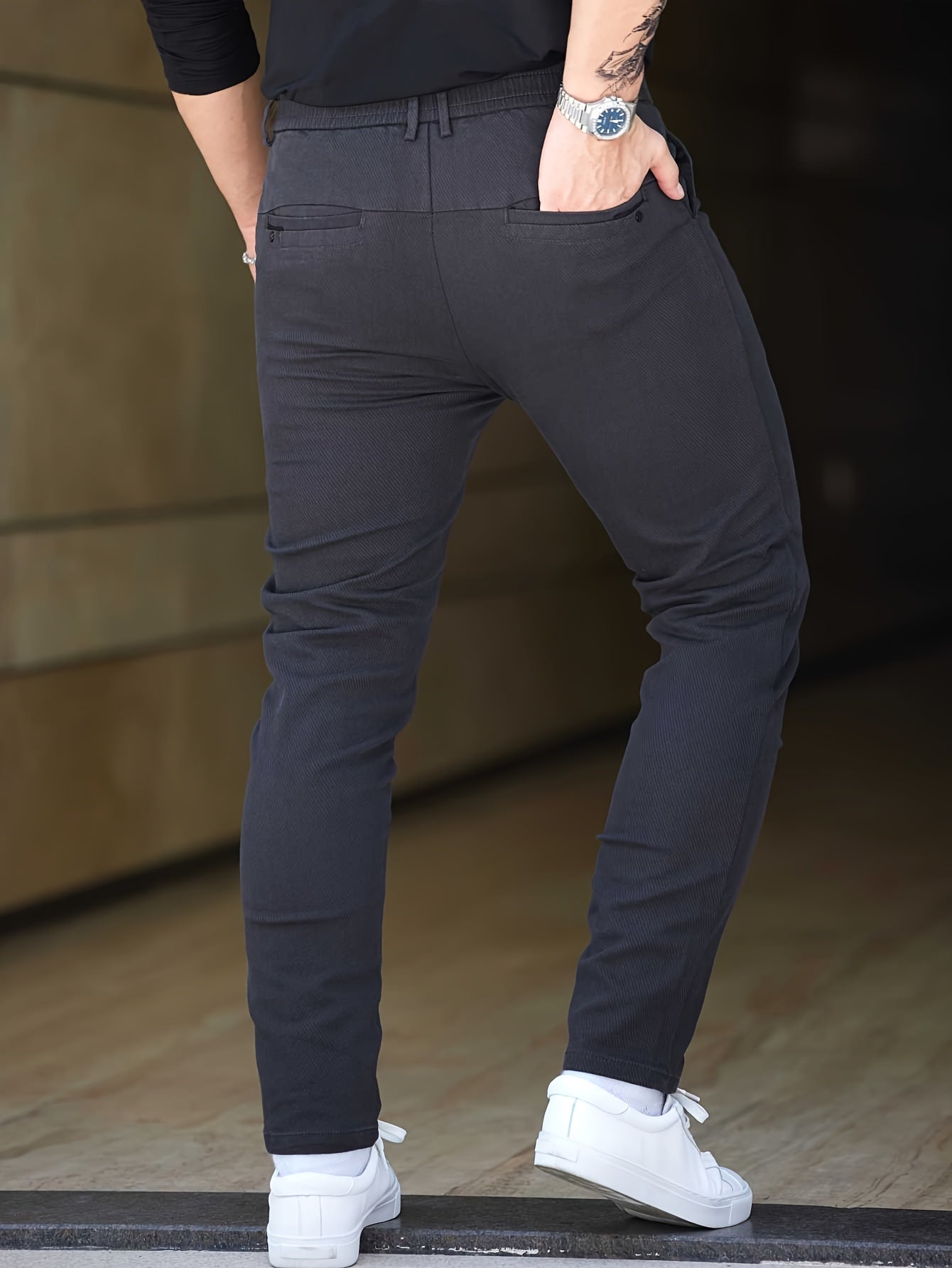 Slim-Fit Versatile Pants