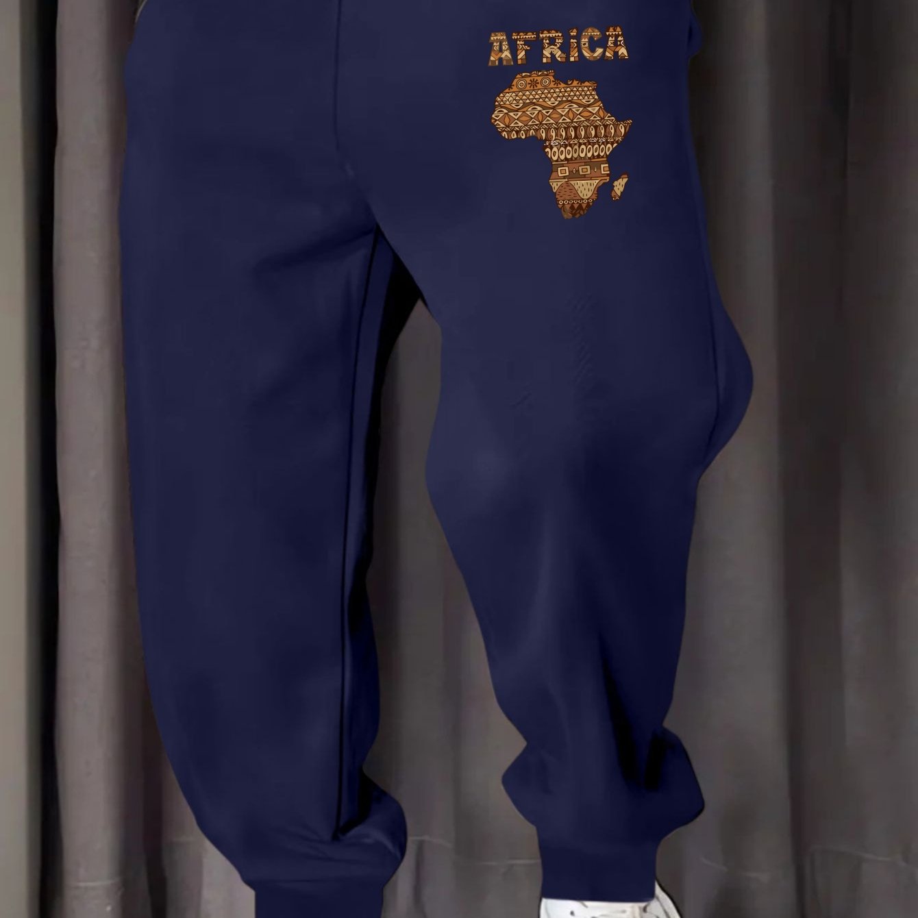 Africa Map Print Sweatpants