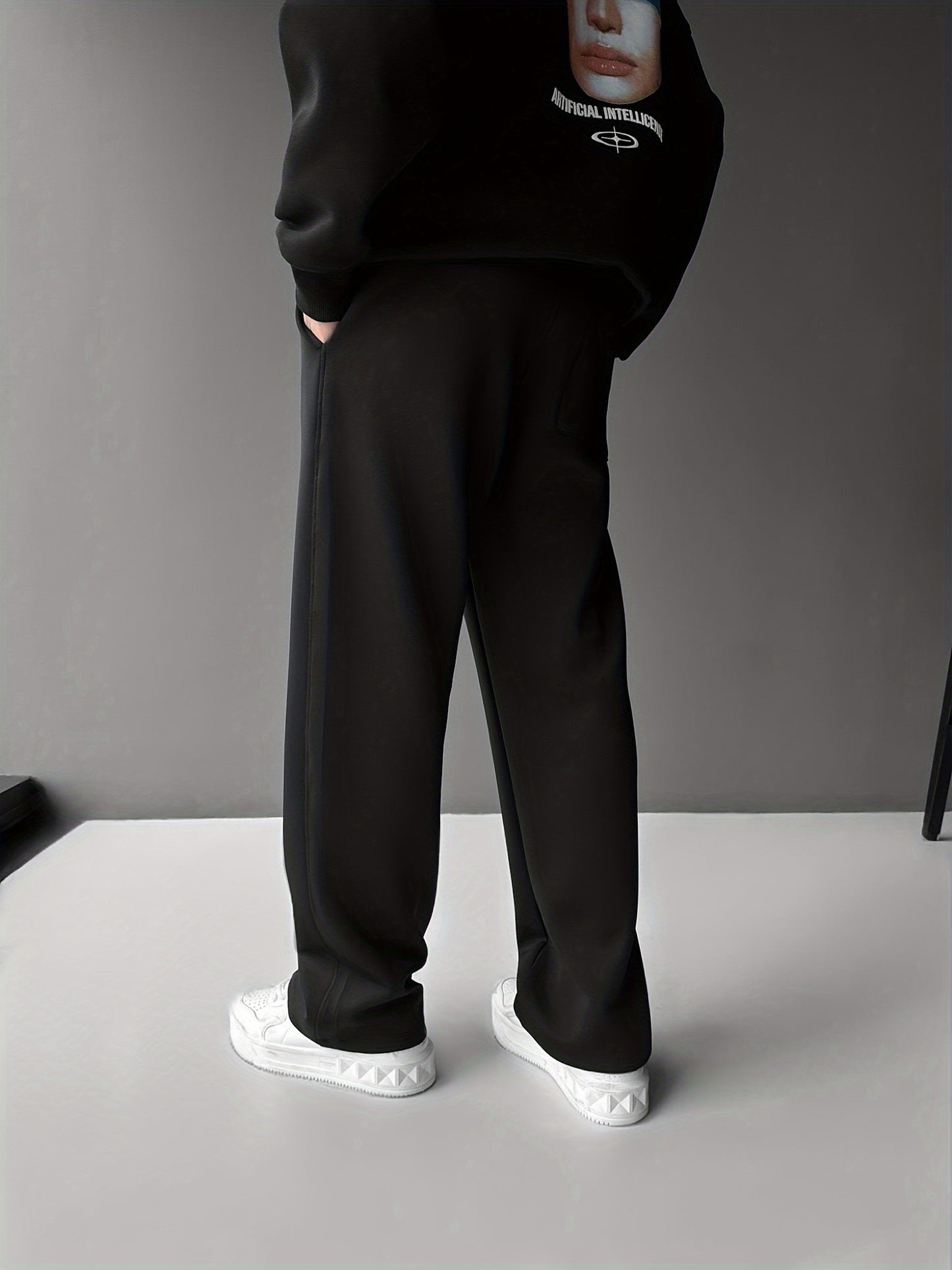 Slim-Fit Stretch Joggers Set