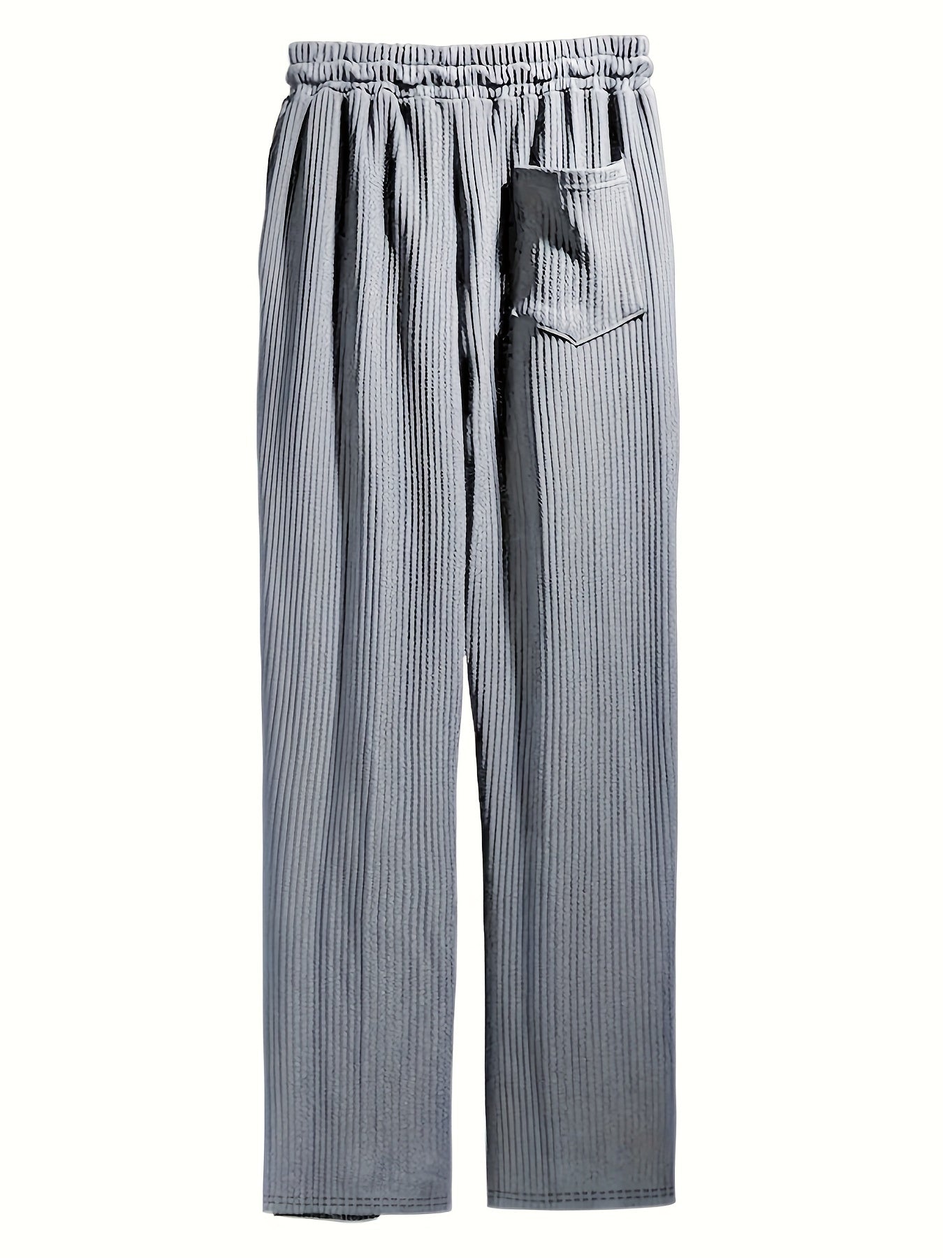 Casual Ribbed Pants