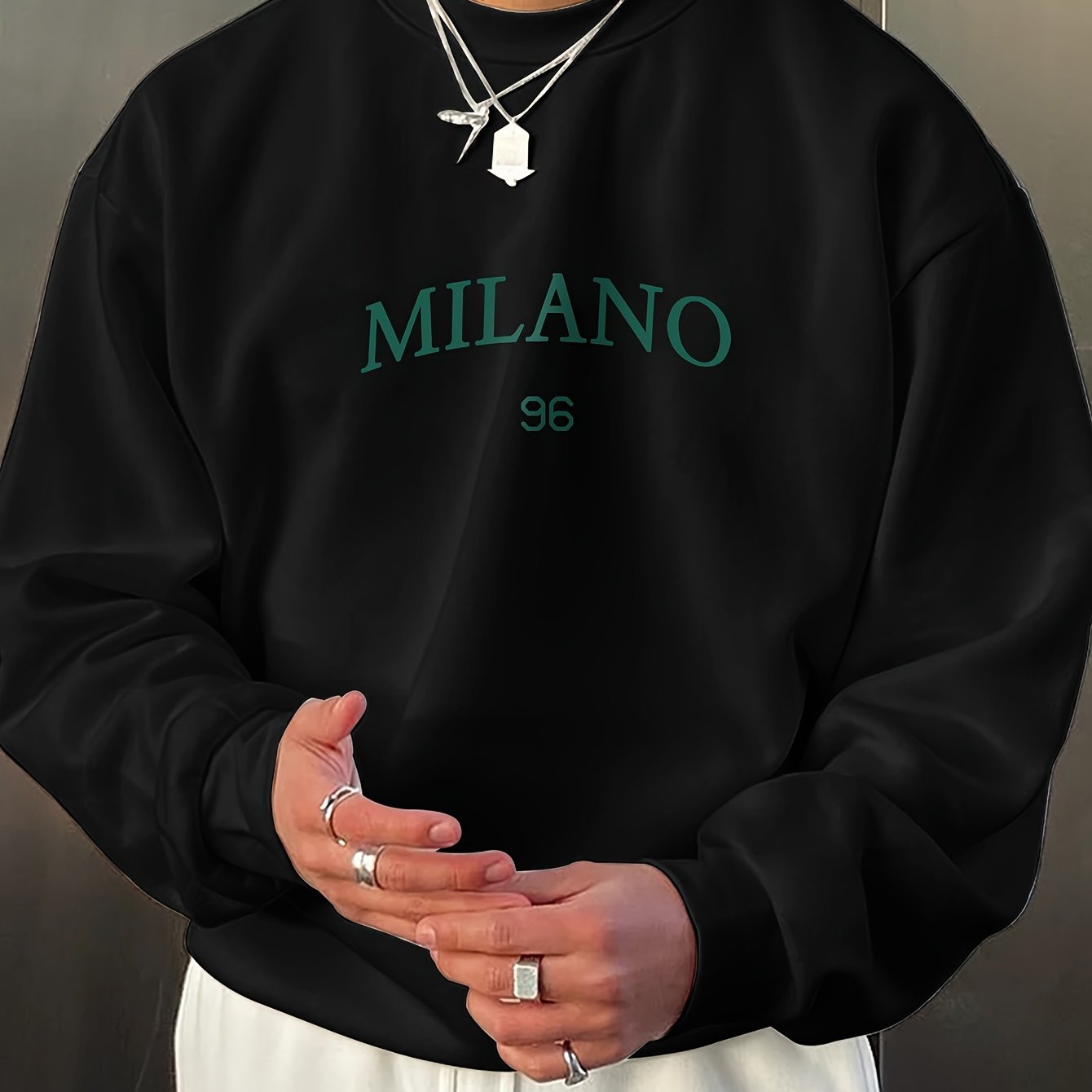 Milan-Inspired Sweatshirt