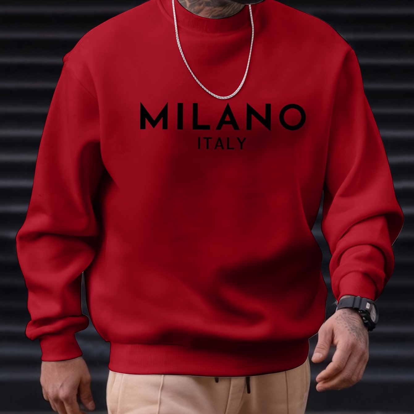 MILANO ITALY Print Sweatshirt