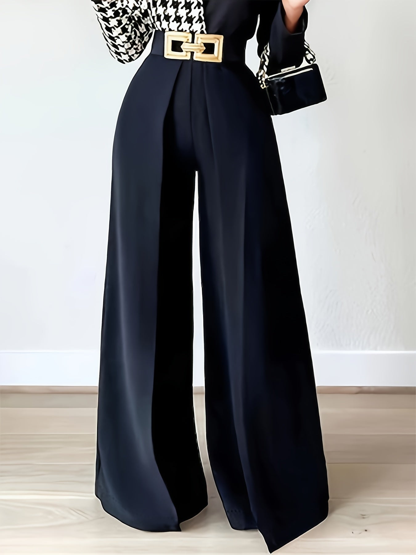 High Waist Wide Leg Pants